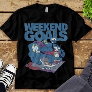 Disney Weekend Goals Goofy T-Shirt Unisex Tee Adult T-shirt Kid Shirt